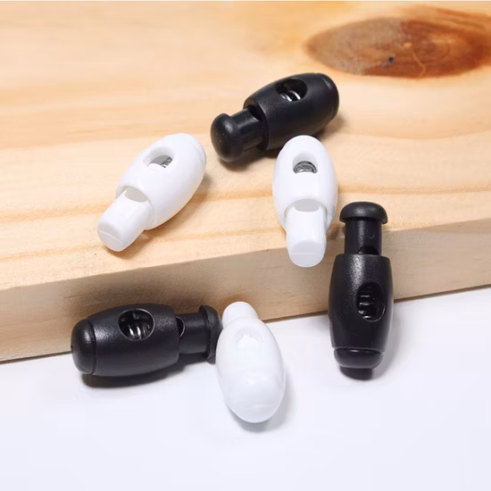 透明プラスチック弾性コードストッパーコードロック